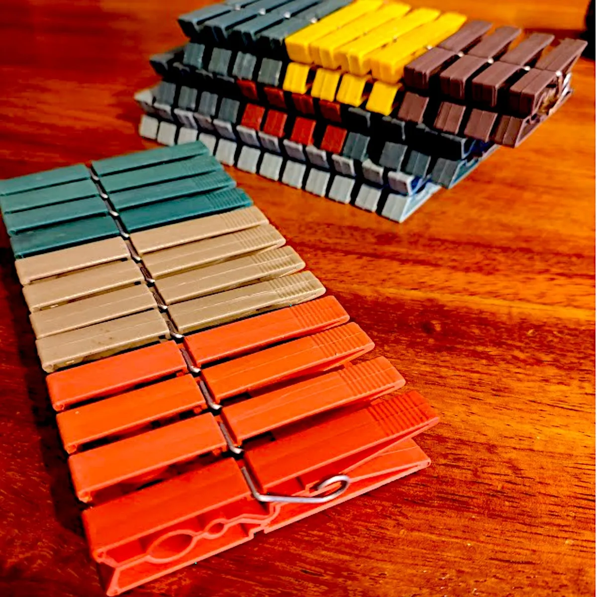 Broches De Ropa Tender X 12 Unidades Color Varios - Reforzados - Imagen 2