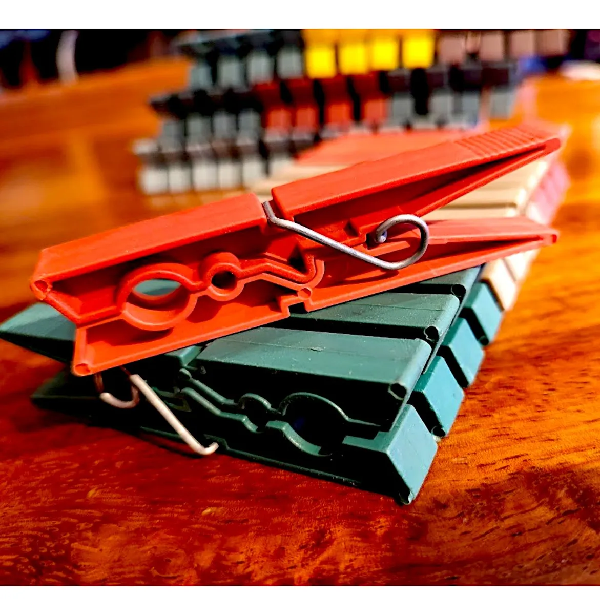 Broches De Ropa Tender X 12 Unidades Color Varios - Reforzados - Imagen 5