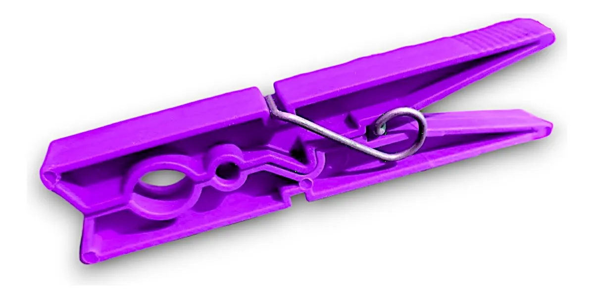 Broches De Ropa Tender X 12 Unidades Color Varios - Reforzados - Imagen 3