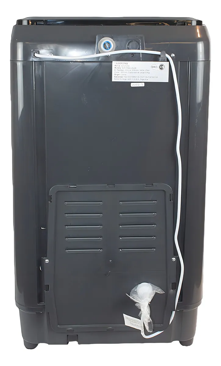 Kanji lavarropas automático 6.5 Kg silver carga superior color gris oscuro - Imagen 4