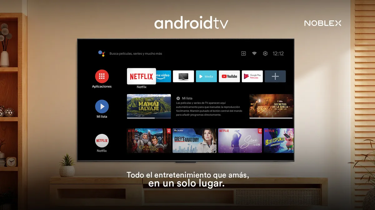 Smart Tv Led 32 91dv32x7080 Android - Noblex - Imagen 8