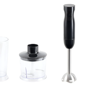 Licuadora Mini Pimer 3 En 1 Kanji Home Mixer De Mano Color Negro