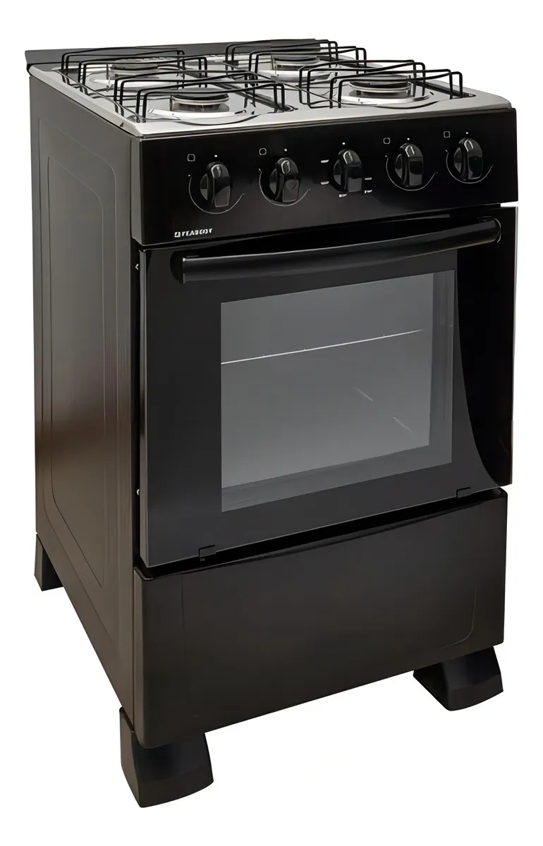 Cocina Peabody 50 Negra Multigas - Imagen 5
