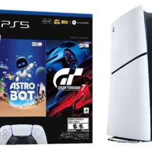 Sony Playstation 5 consola Slim Digital + Juego Astro Bot Y Gt7
