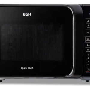 Microondas Bgh Eco Negro Digital 23 Litros 800w